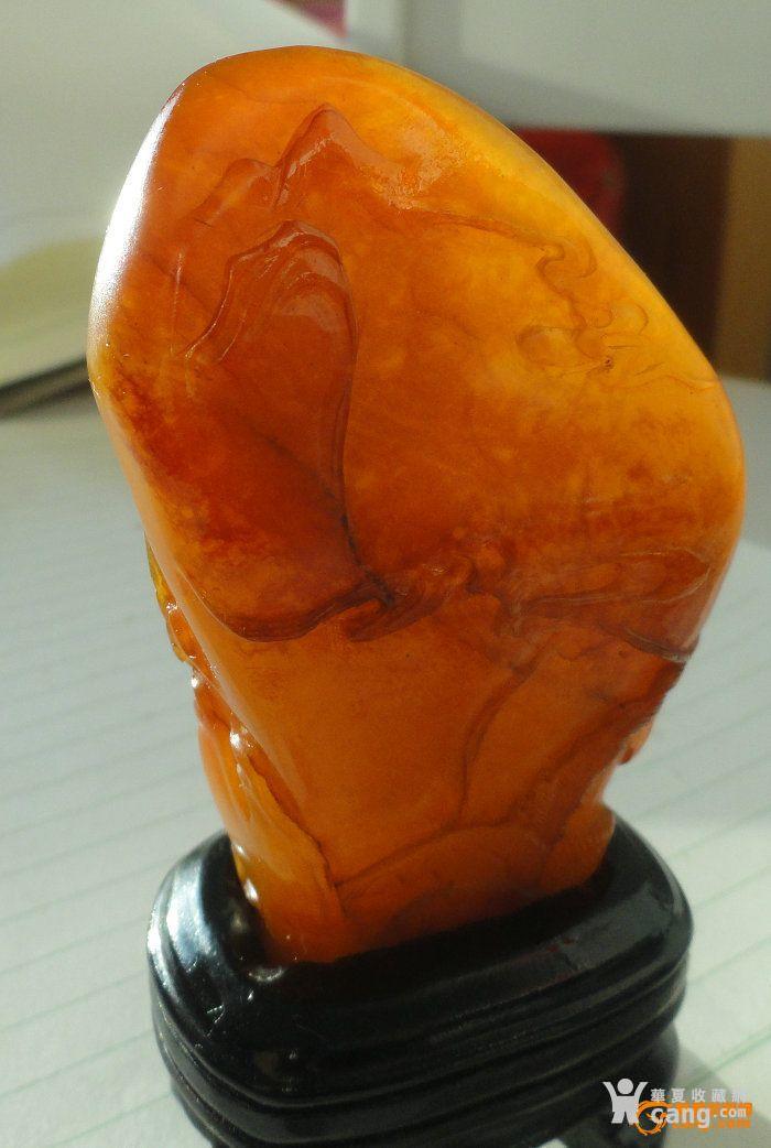 田黄摆件不连底座高7.6 x4.5厘米_田黄摆件不连