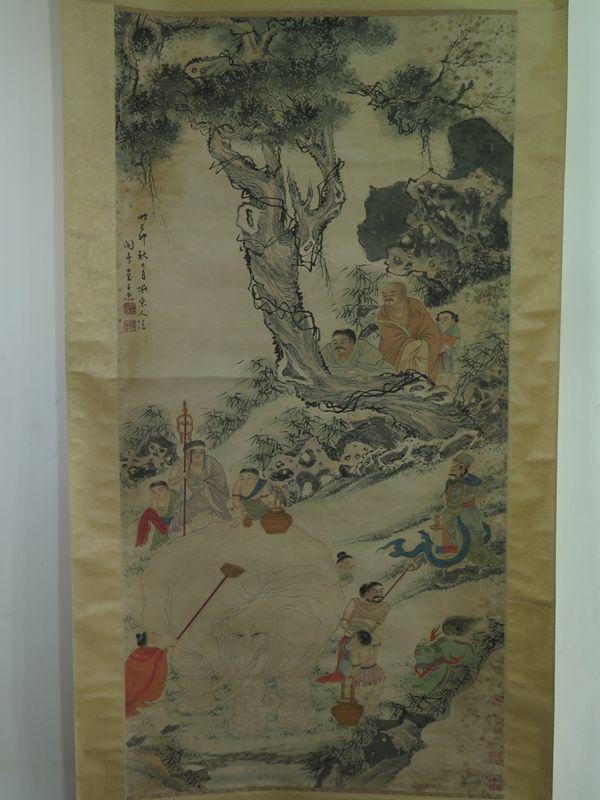 崔子忠老画_崔子忠老画价格_崔子忠老画图片