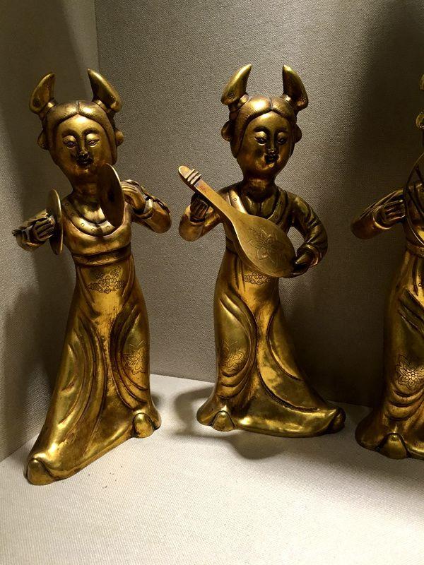 唐代铜鎏金七乐庸_唐代铜鎏金七乐庸价格_唐