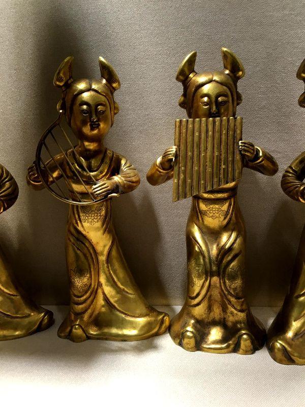 唐代铜鎏金七乐庸_唐代铜鎏金七乐庸价格_唐