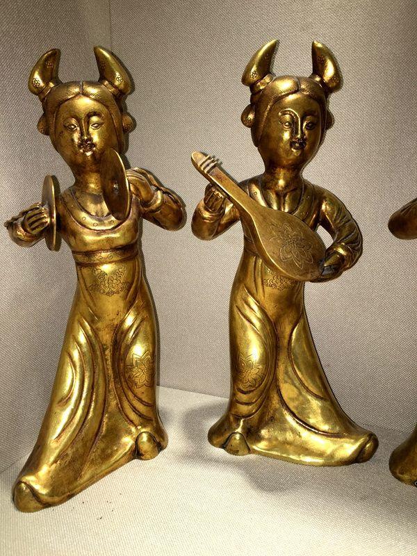 唐代铜鎏金七乐庸_唐代铜鎏金七乐庸价格_唐