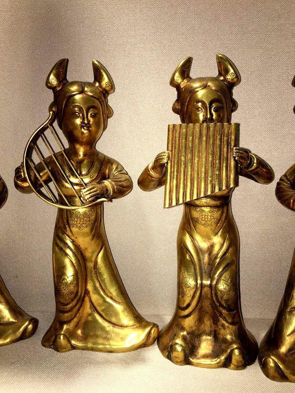 唐代铜鎏金七乐庸_唐代铜鎏金七乐庸价格_唐