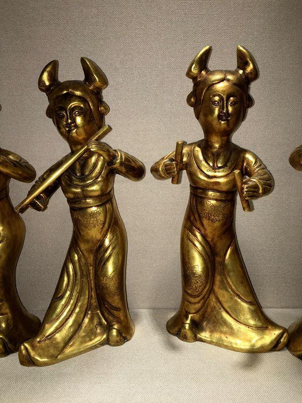 唐代铜鎏金七乐庸_唐代铜鎏金七乐庸价格_唐