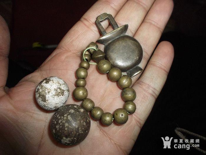 杂件一堆老铜花瓶坠铜珠子两个高古球球包老包