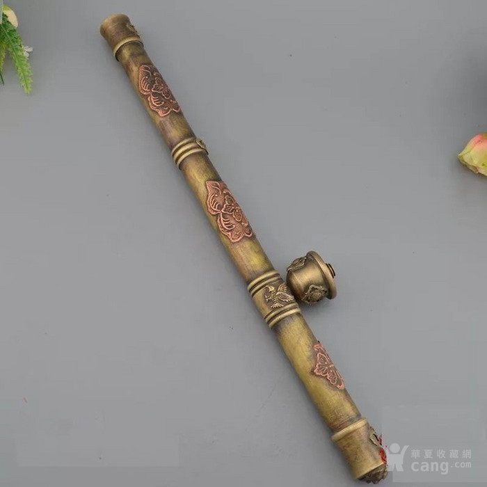 古玩杂项工艺烟枪烟袋老式烟杆铜烟枪烟杆大烟烟袋