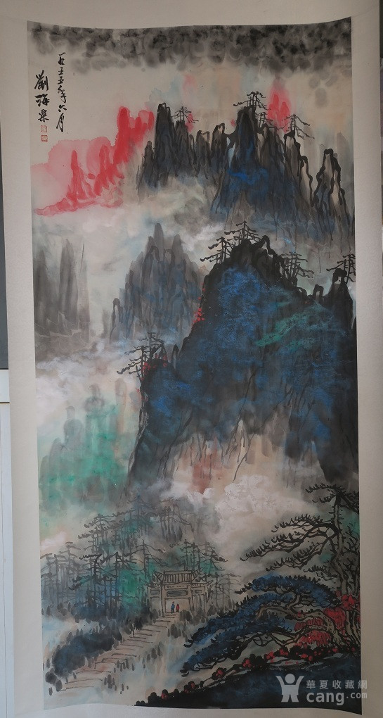 刘海粟山水画