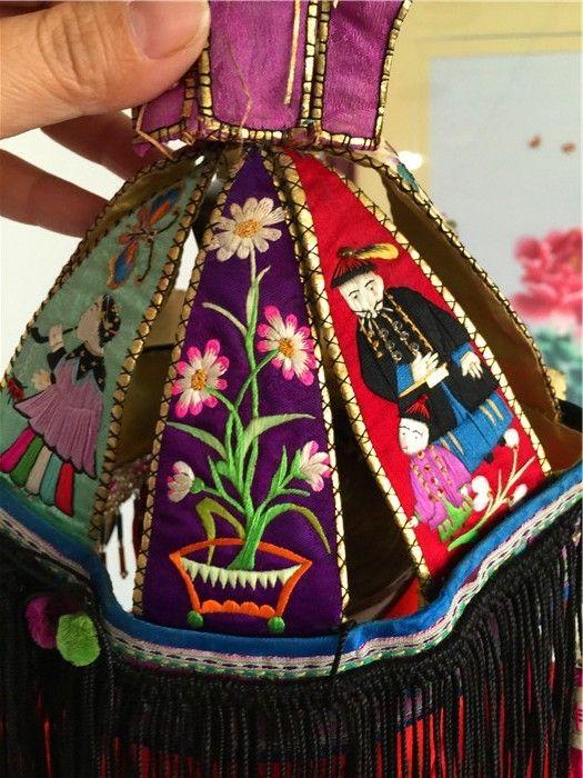 民国有趣的小帽子 抽烟袋锅的女人 教子图 清末