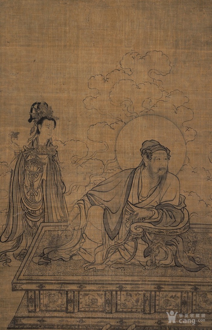 李公麟 维摩居士像