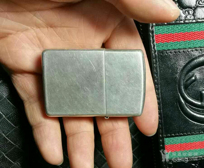 美国银壳zippo1932打火机