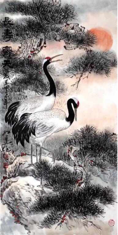 百福百寿书画双全 一百种不同字体的福字组成