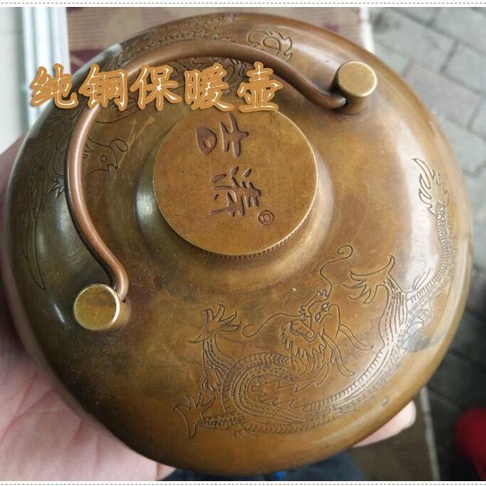 大号汤婆子纯铜加厚 热水袋 注水暖手宝烫婆子