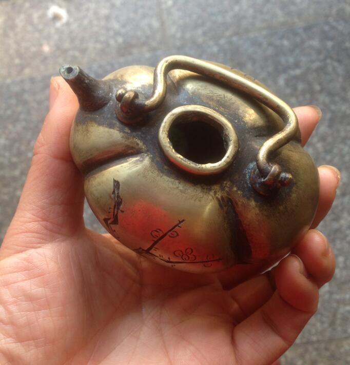 永宜昌--少则得 铜水滴 文房铜水滴_永宜昌--少