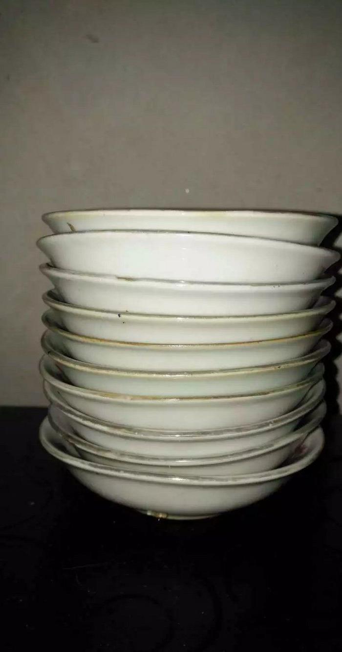 赚信誉大优惠:解放初到文革碟子 2 套_赚信誉大