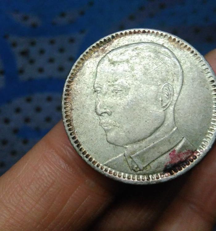 二毫银币孙中山头像广东省造十八年_二毫银币