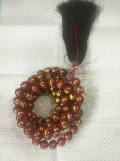 108粒精工细雕描金南无阿弥佗佛玛瑙念珠_10