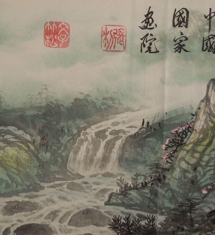 张利女画家作品福随春至_张利女画家作品福随