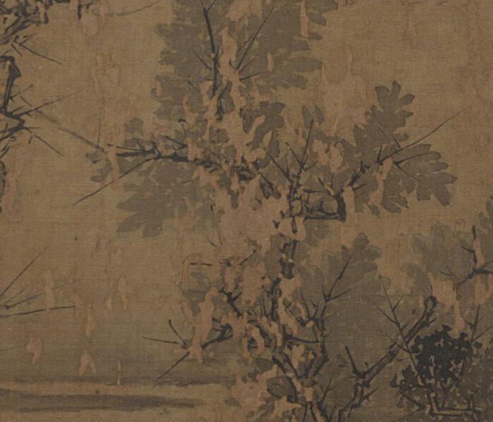 宋文同《晚霭横卷图_宋文同《晚霭横卷图价格