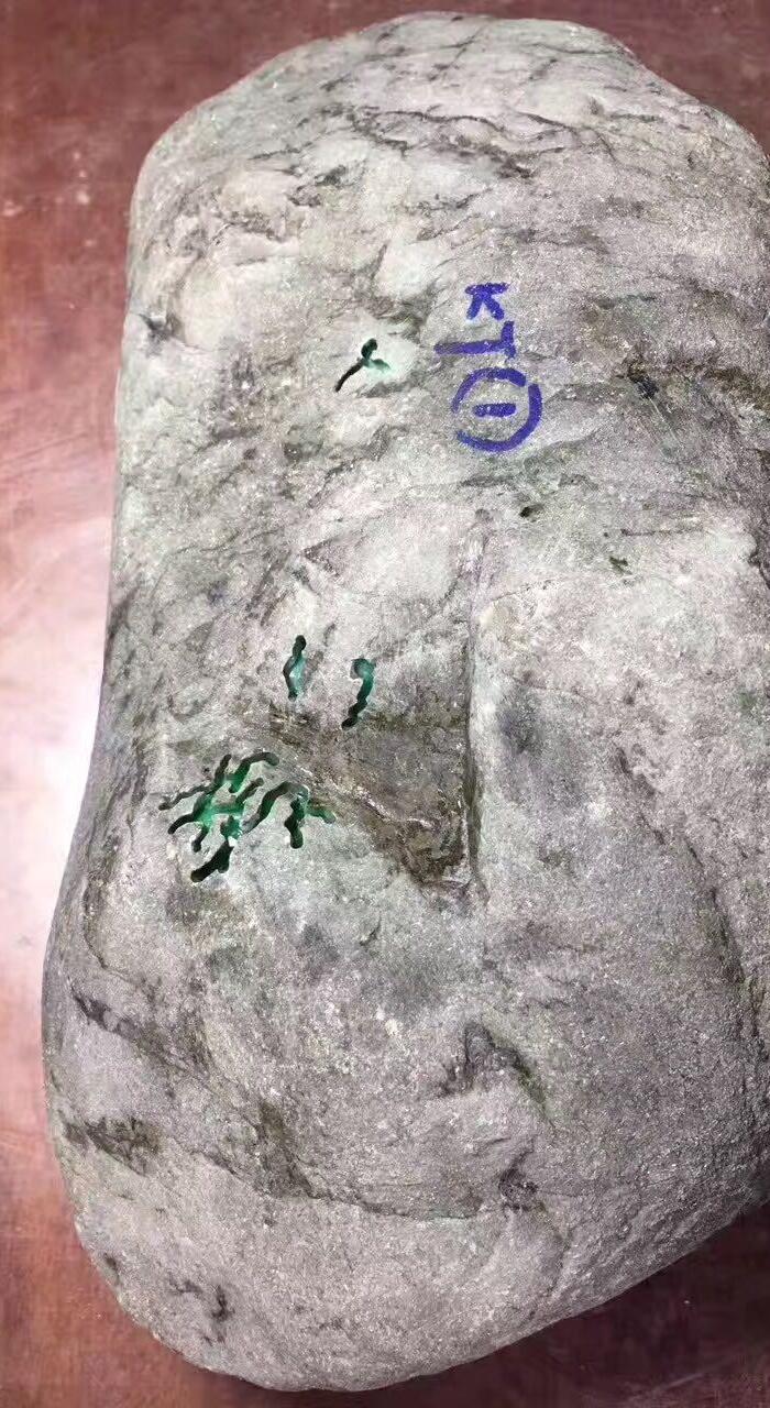 CF 170 南齐开窗色料赌满色手镯哦 4.27公斤_