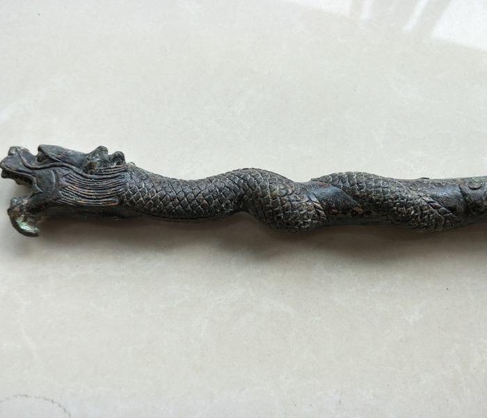 出土战汉老青铜器兵器斧_出土战汉老青铜器兵