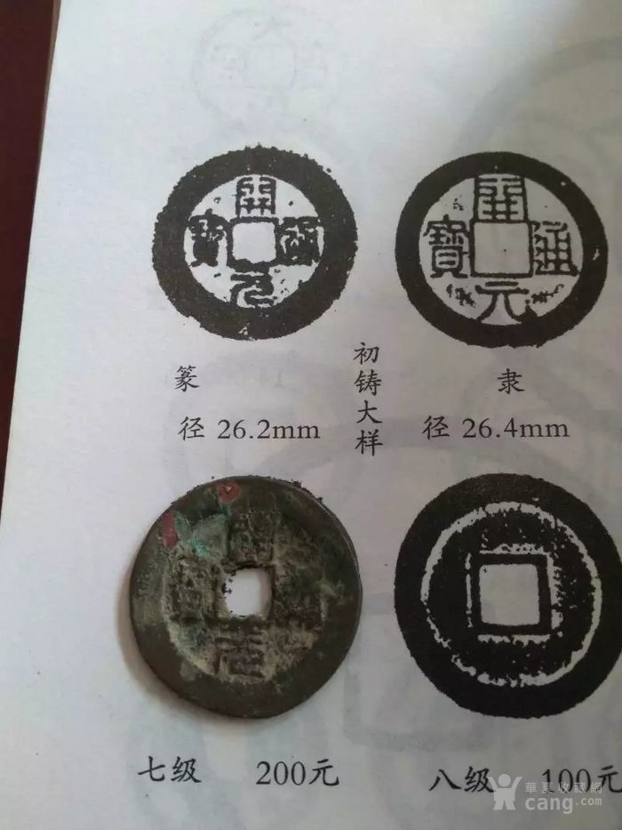 开元通宝南唐初铸26.