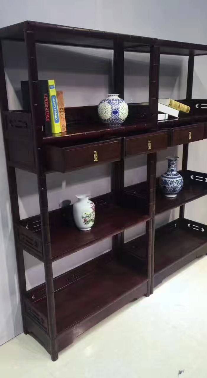 紫檀赞比亚血檀 精品书柜_紫檀赞比亚血檀 精