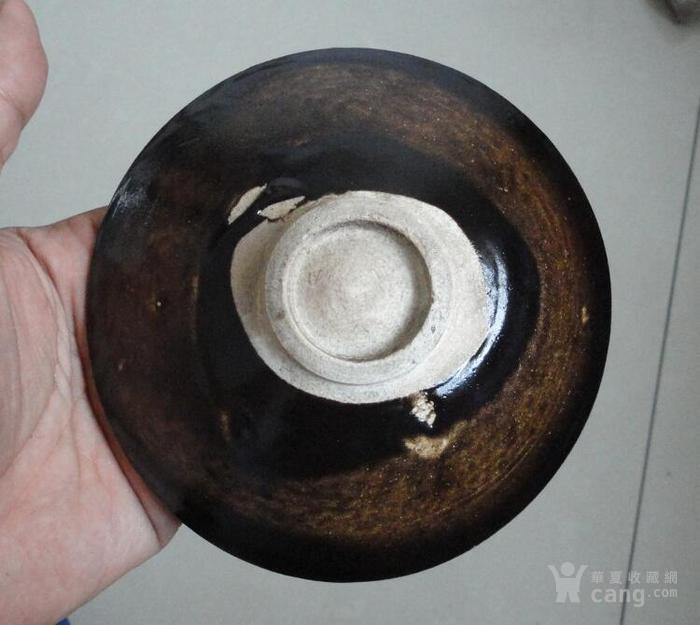 *吉州窑黑釉茶盏碗包老大开门