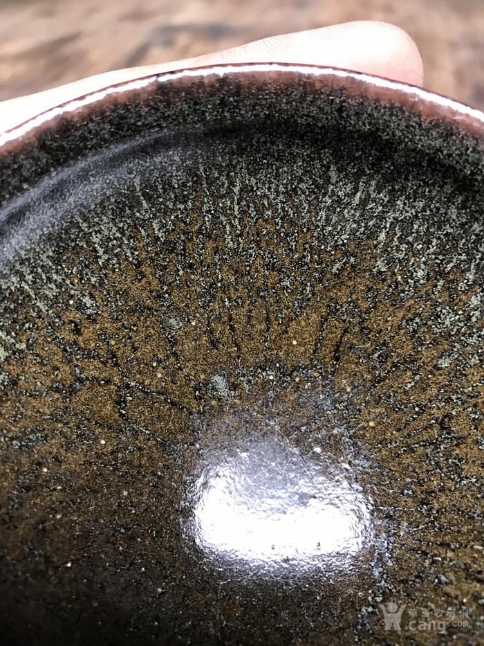 *茶叶末釉盏