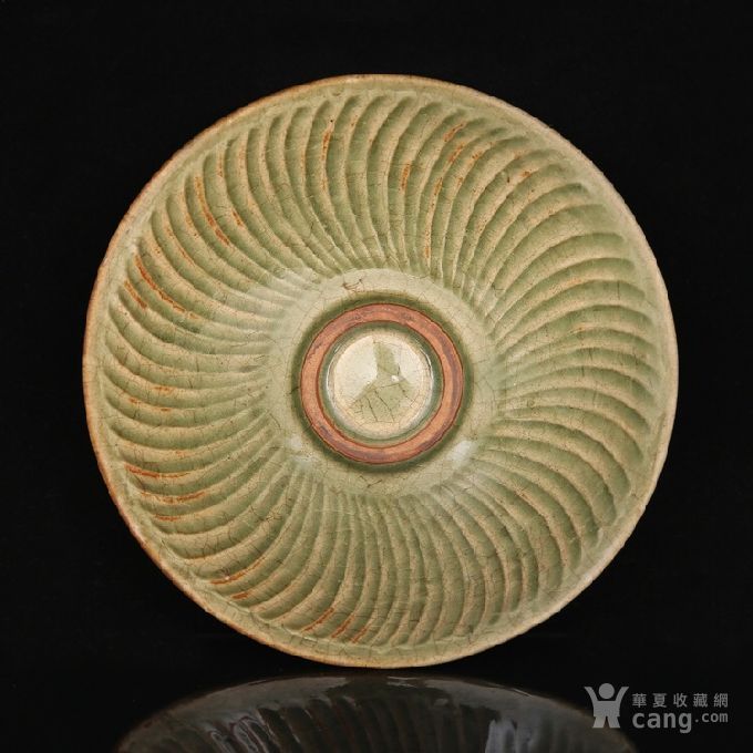 耀州窑刻花斗笠碗