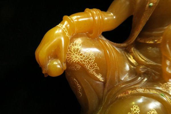 寿山石松子观音_寿山石松子观音价格_寿山石