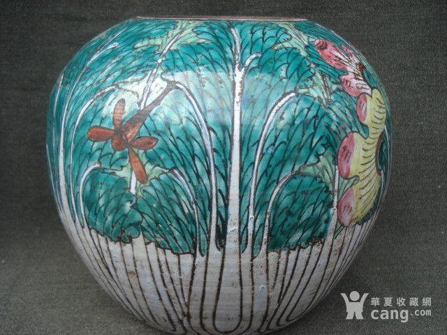 晚清翡翠白菜西瓜罐_晚清翡翠白菜西瓜罐价格