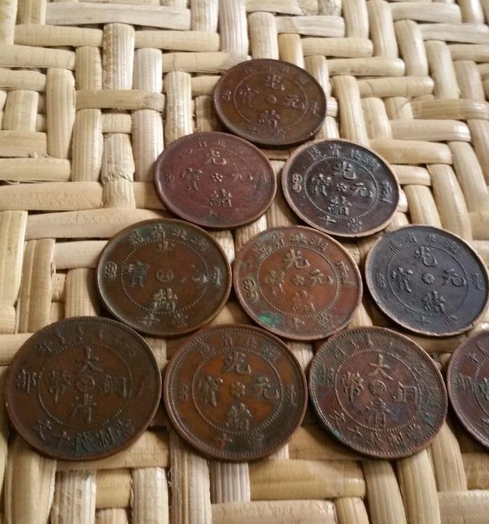 湖北10种铜币_湖北10种铜币价格_湖北10种铜