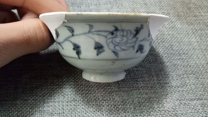 元青花小碗