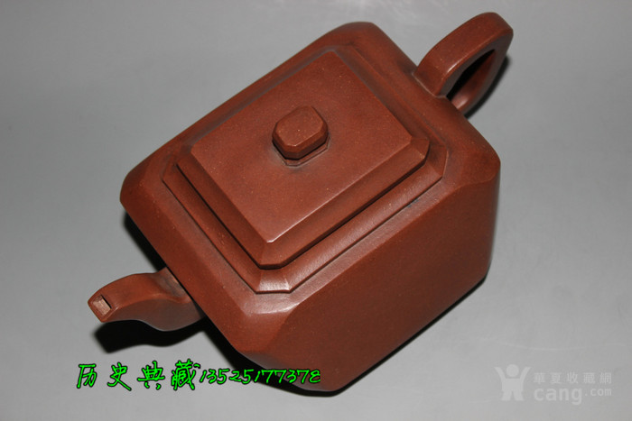 施小马款紫砂壶正品 宜兴原矿名家全手工四方老紫砂壶