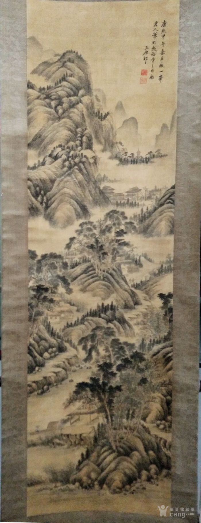 王原祁山水画.价格_王原祁山水画.图片