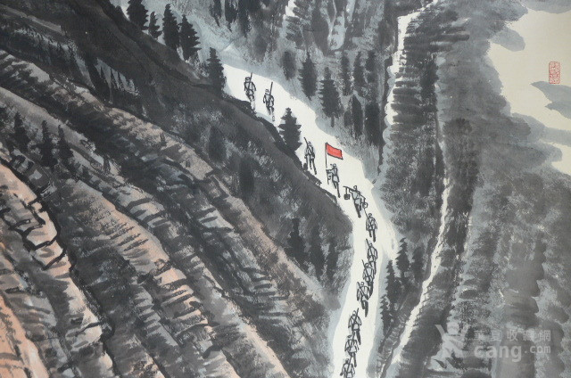 李可染 长征 作品