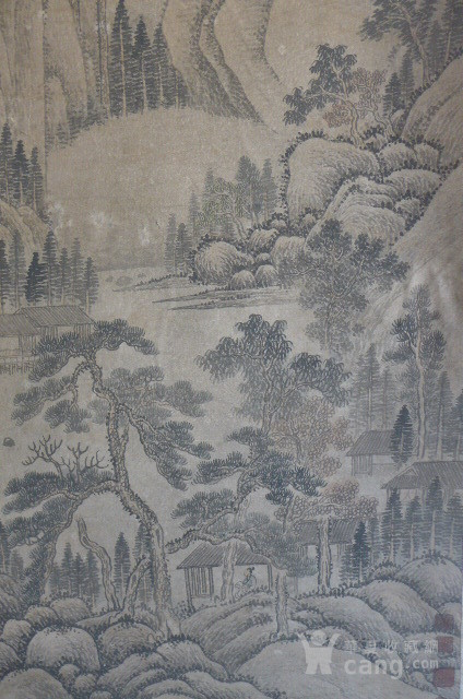 沈周山水人物作品