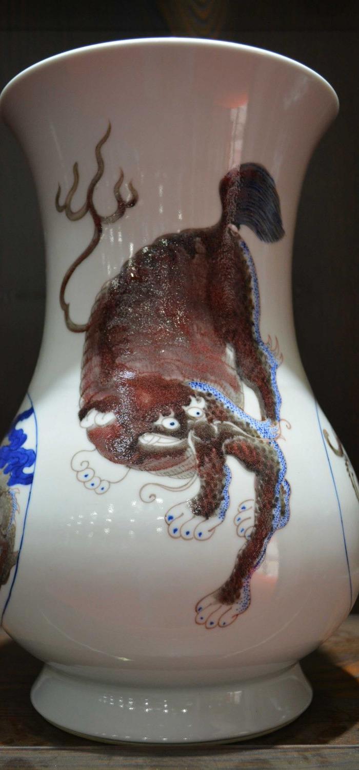 元代明代清代民国瓷器釉里红单色釉粉彩青花瓷