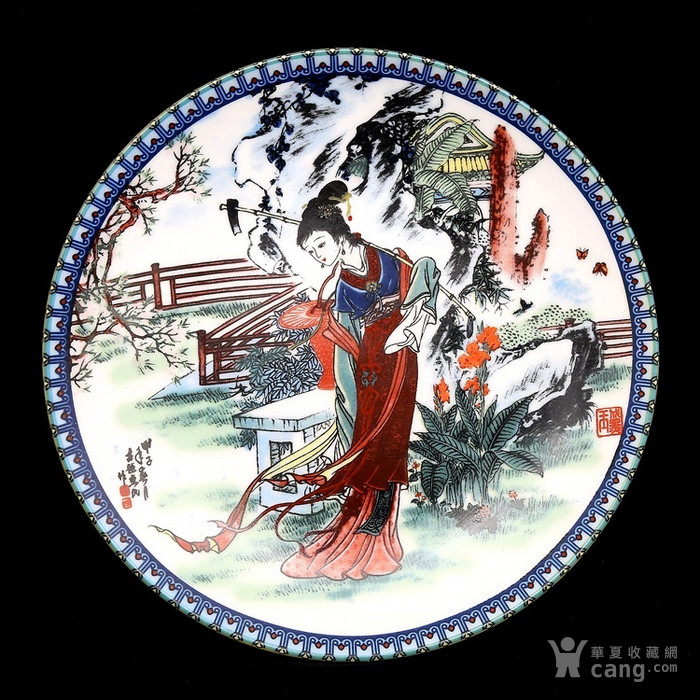 赵惠民 瓷盘红楼梦十二金钗全套