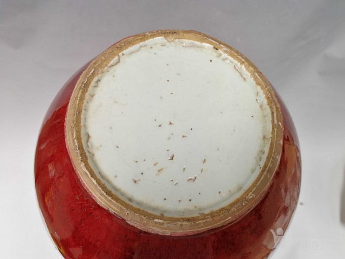 **元代明代清代青花瓷器粉彩瓷器文房祭红釉赏瓶