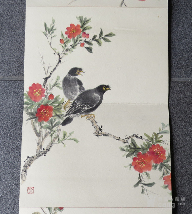 颜伯龙花鸟精品册页