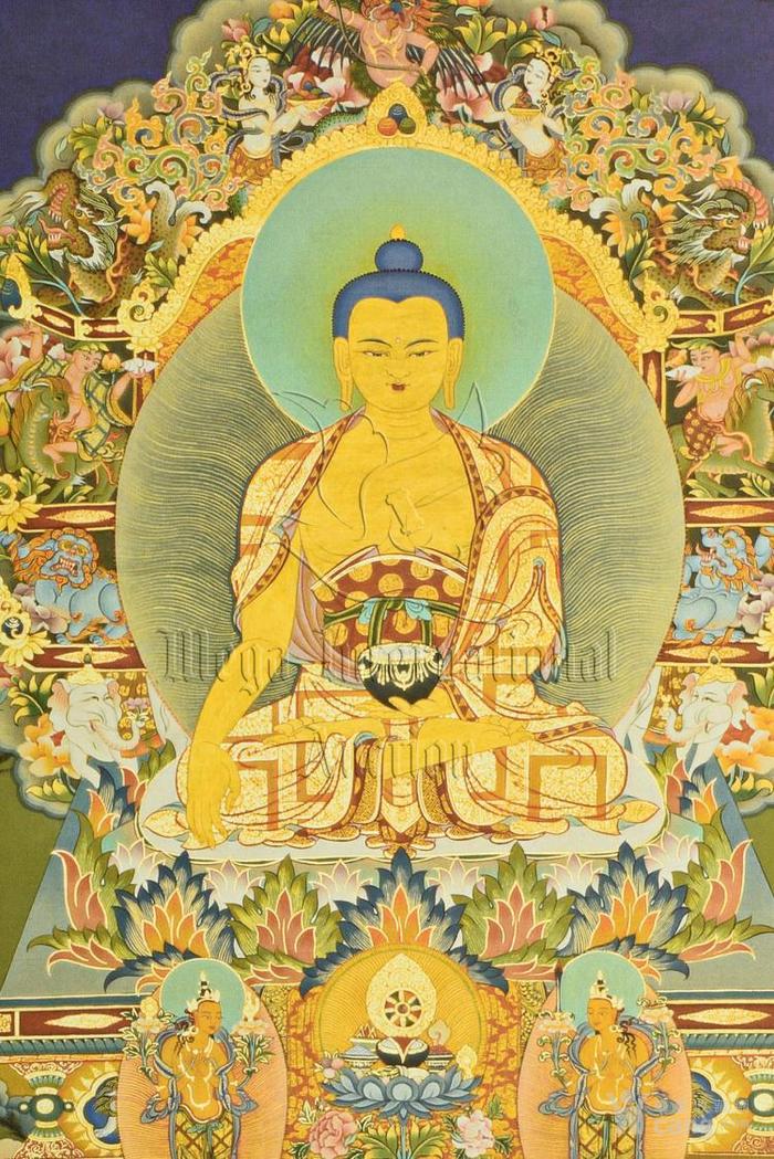 释迦牟尼佛唐卡
