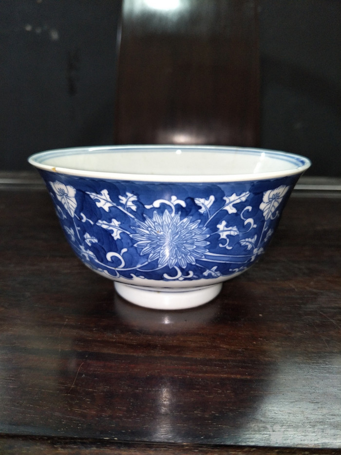 光绪青花碗