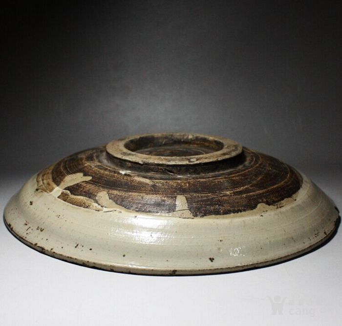 元代磁州窑大赏盘 磁州窑