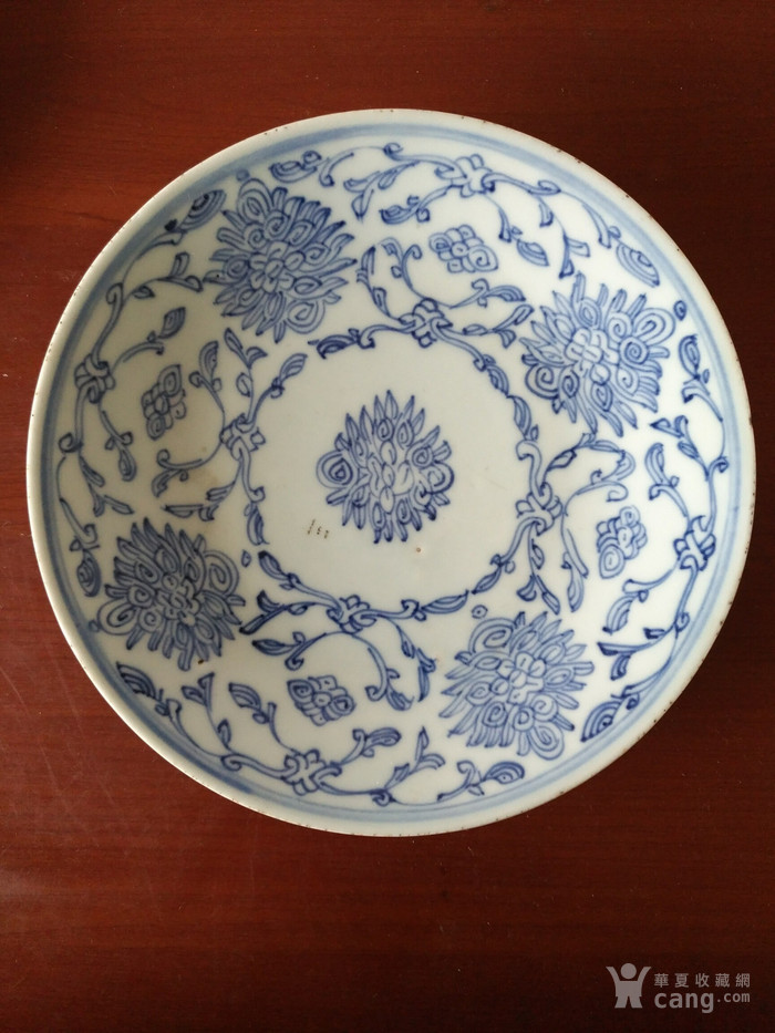 嘉庆青花盘子