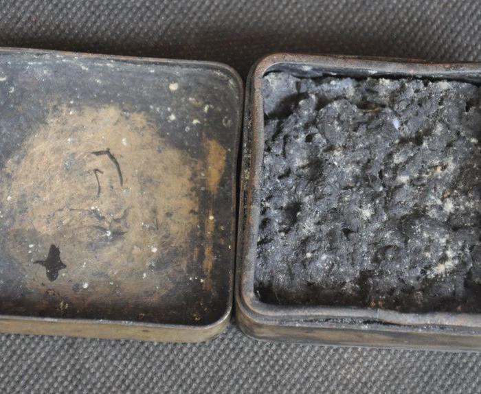 寇准《咏华山》诗文墨盒!