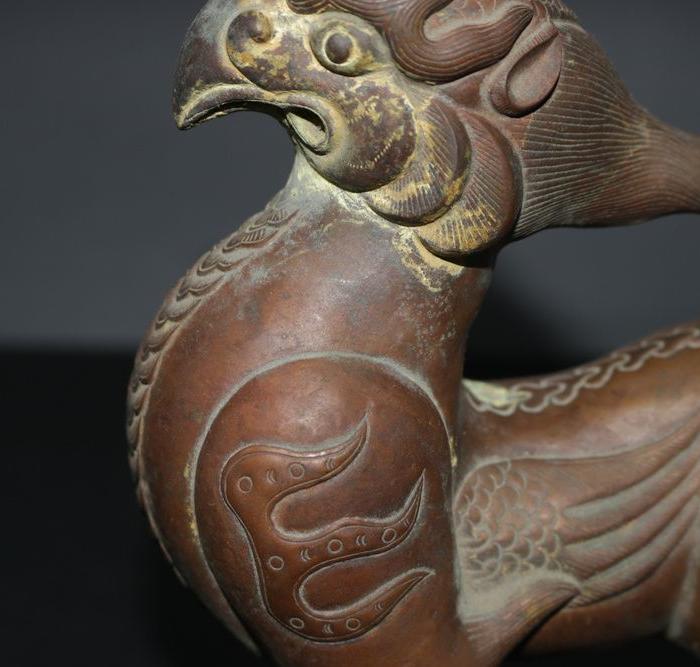 乡下收来民国时期铜独角兽,造型霸气,寓意美好