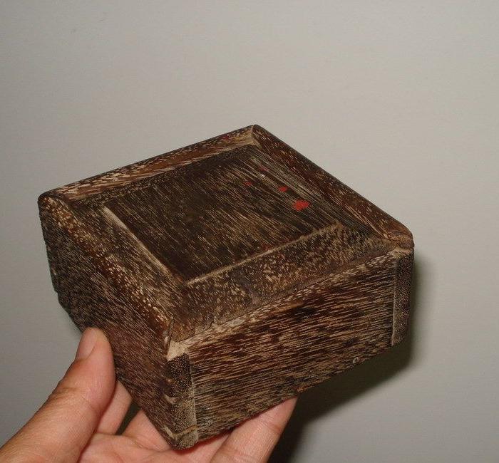 全鸡翅木制的小盒 A3688 _全鸡翅木制的小盒 