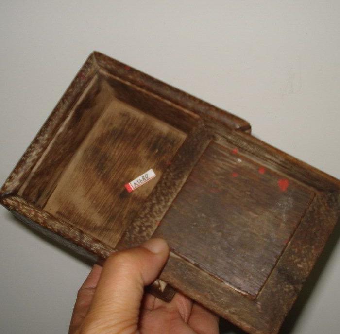 全鸡翅木制的小盒 A3688 _全鸡翅木制的小盒 