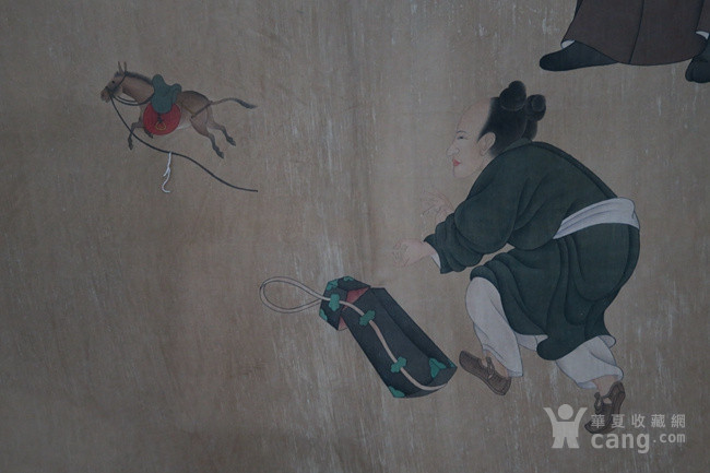 李公麟大幅人物画片