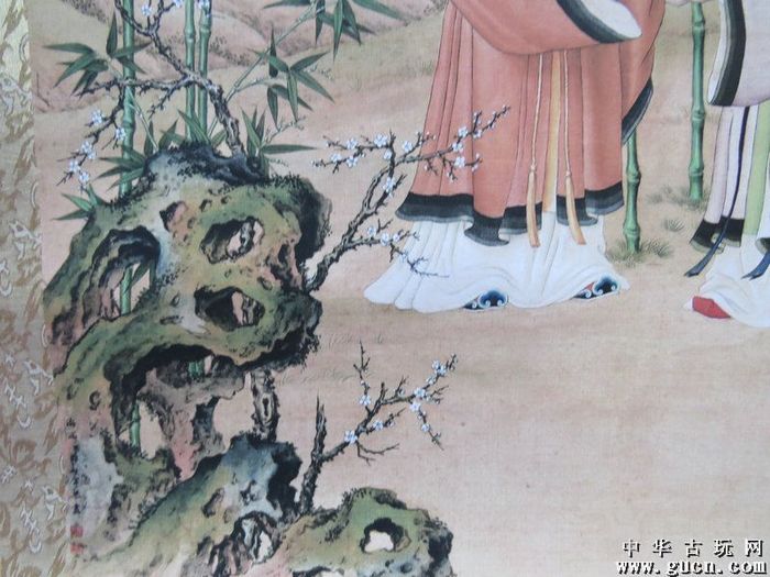收藏来的郎世宁的人物画